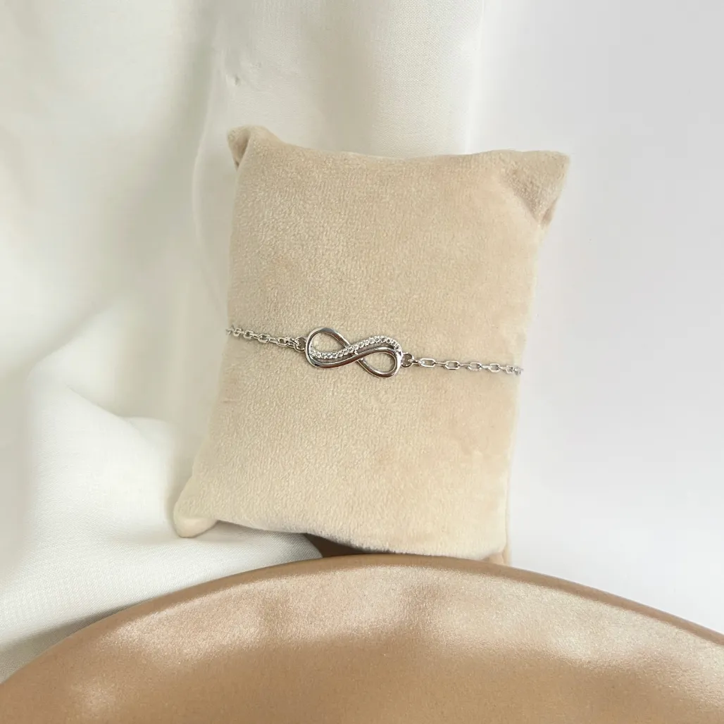 PULSEIRA INFINITO CRAVEJADA