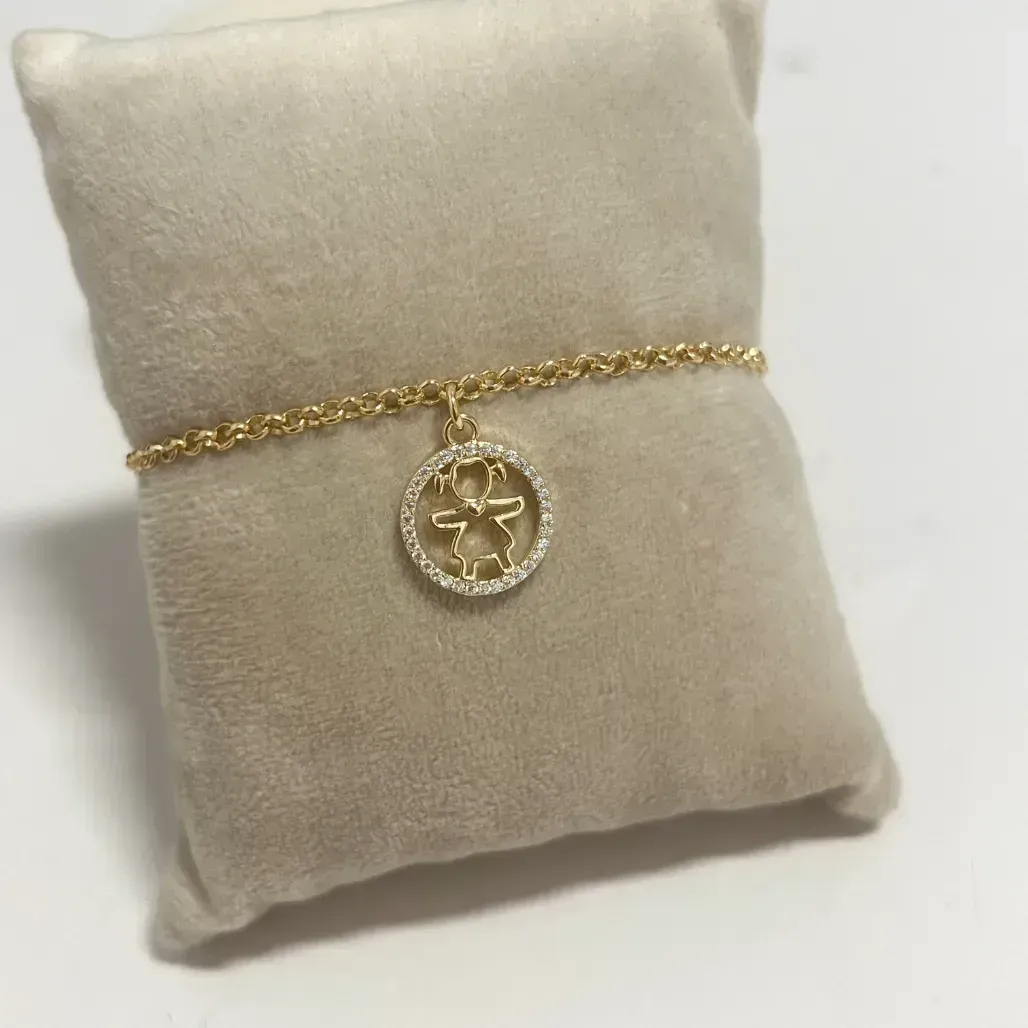 PULSEIRA PINGENTE MENINA