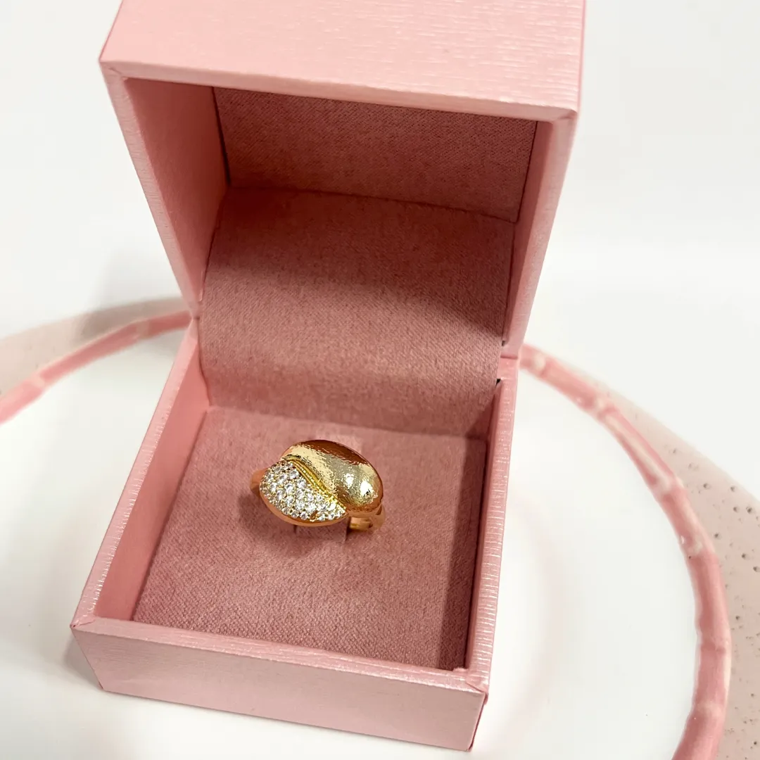 ANEL 2 GOTAS COM MICRO ZIRCONIA E ACETINADA