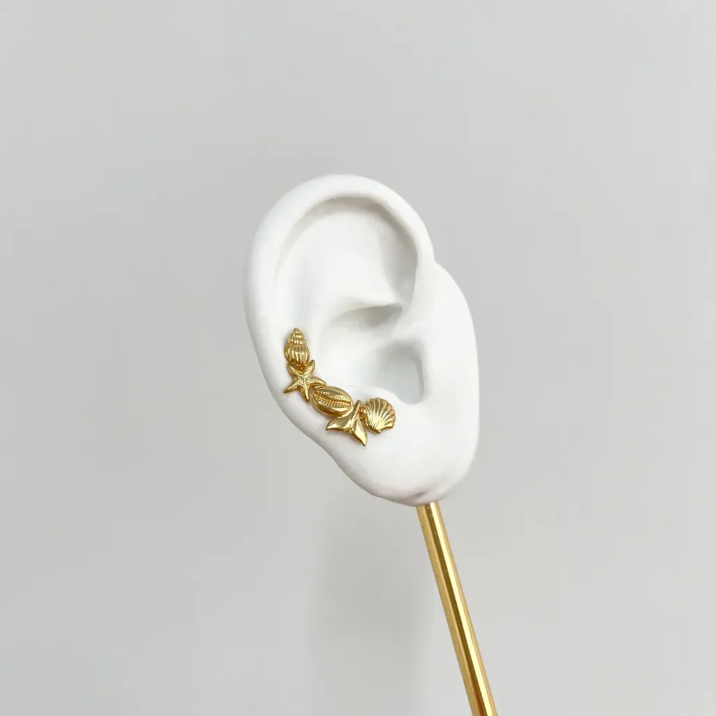 BRINCO EAR CUFF LINHA MAR