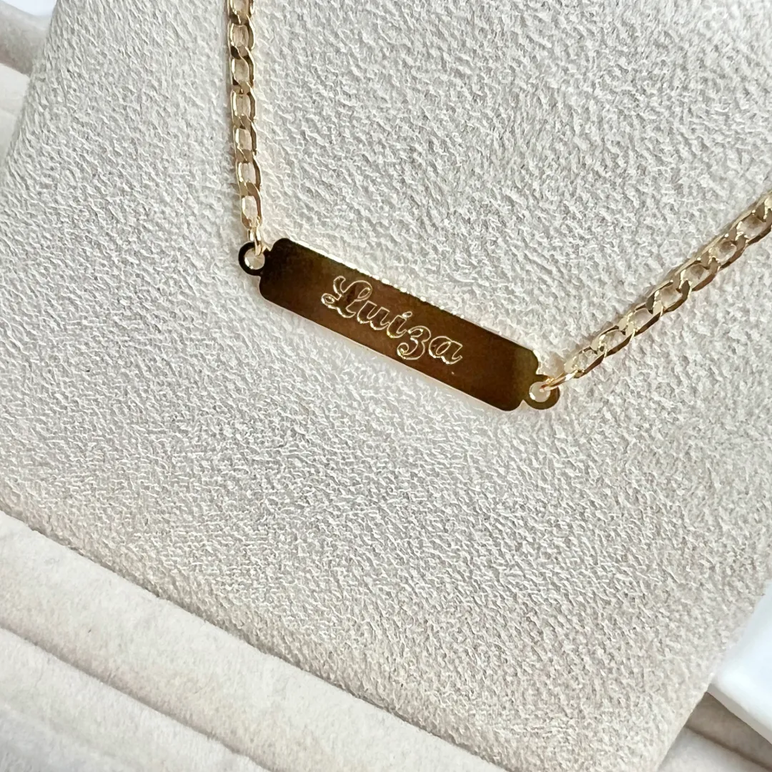 PULSEIRA INFANTIL ELO GRUMET NOME - LUIZA