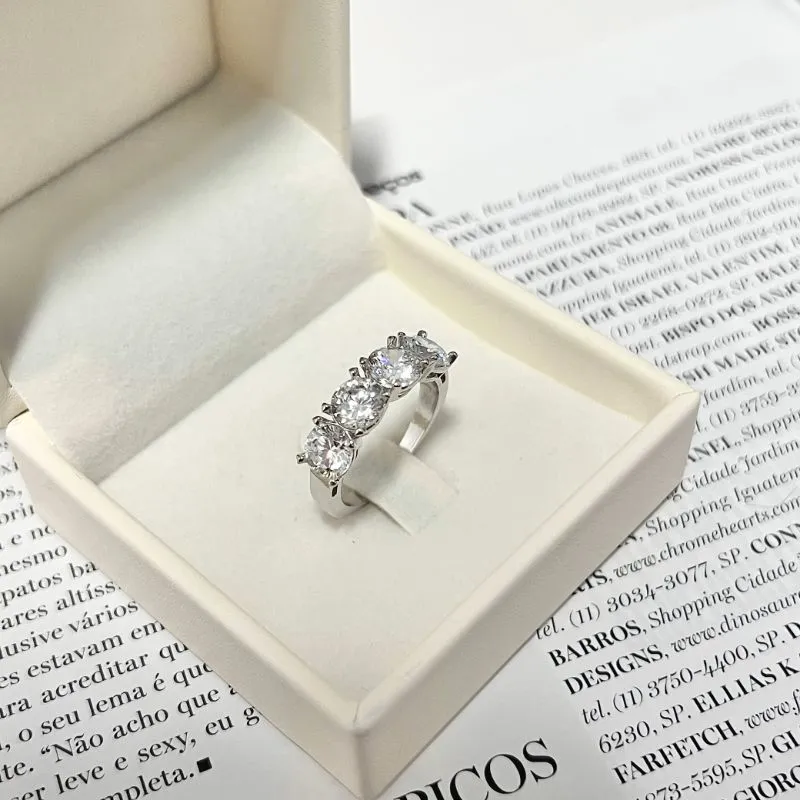 ANEL 4 PEDRAS 6MM ANEL 4 PEDRAS 6MM