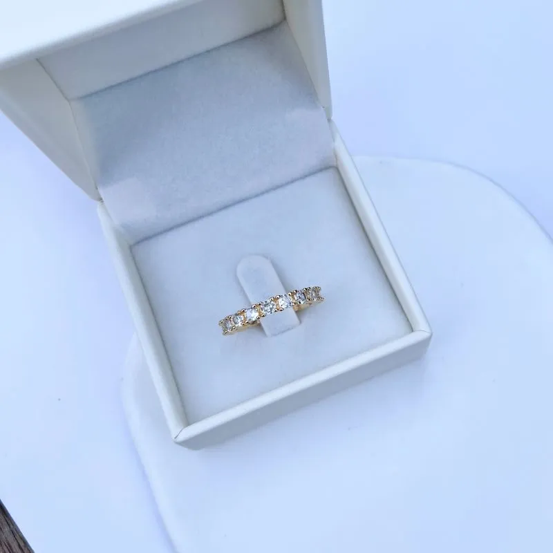 ANEL TODO EM ZIRCONIAS 3MM