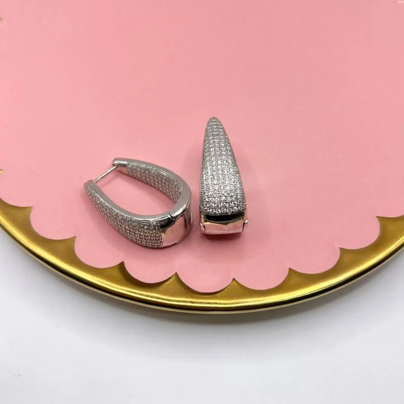 BRINCO ARGOLA ARTICULADA MAXI MICRO ZIRCONIAS BRINCO ARGOLA ARTICULADA MAXI MICRO ZIRCONIAS