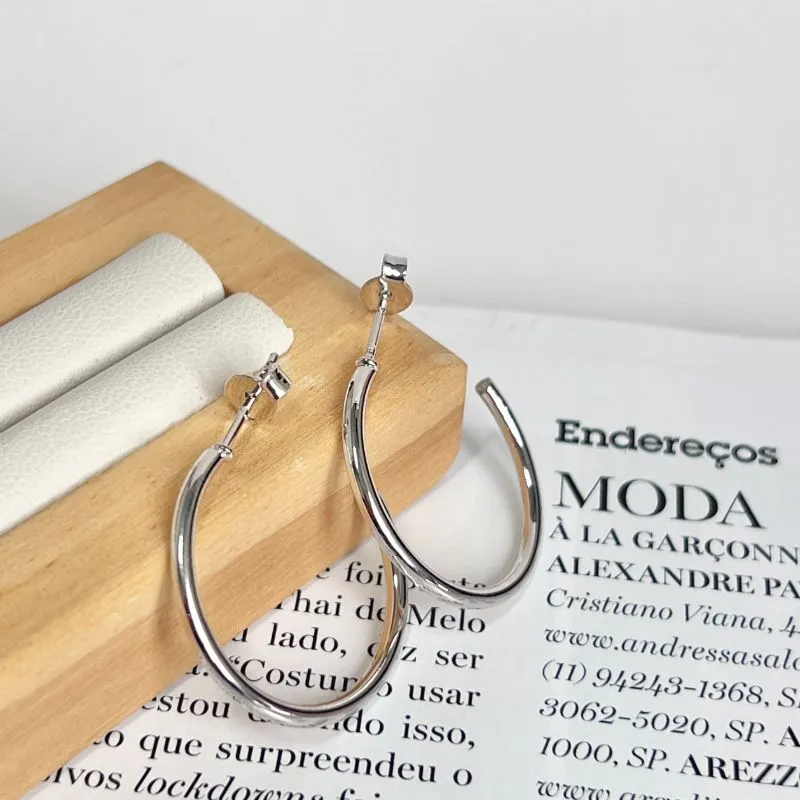 BRINCO ARGOLA FIO TRADICIONAL 2,5CM BRINCO ARGOLA FIO TRADICIONAL 2,5CM