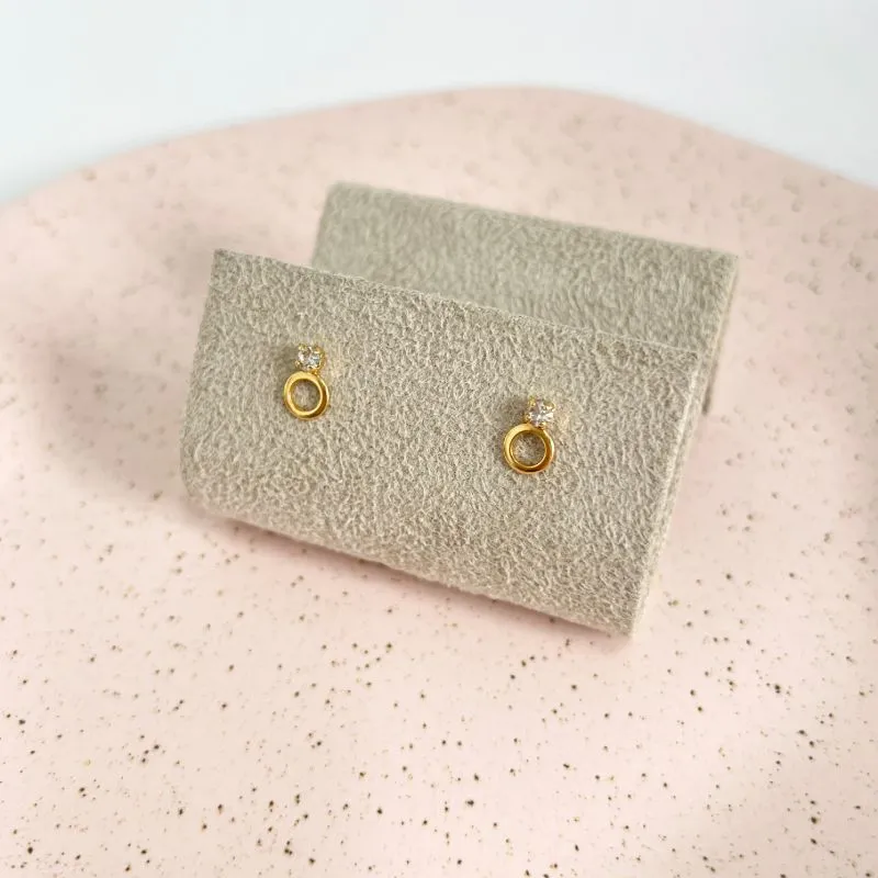 BRINCO PONTO DE LUZ COM CÍRCULO BRINCO PONTO DE LUZ COM CÍRCULO