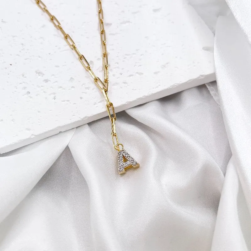 COLAR CARTIER GRAVATA COM LETRA - A