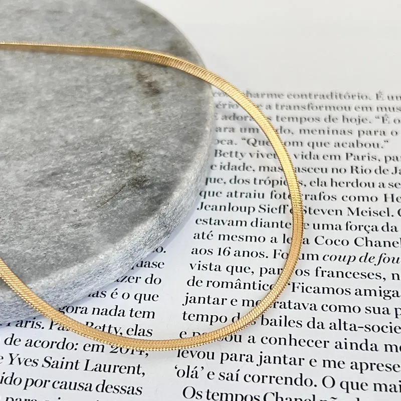 COLAR FITA 2,5MM 40CM