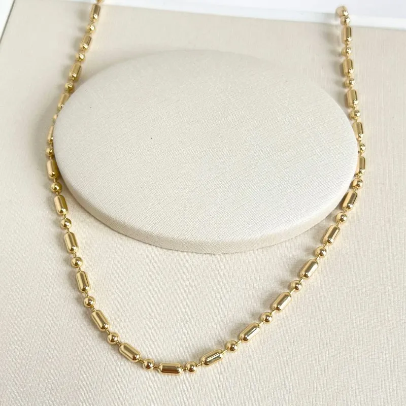 COLAR PALITOS E BOLAS 45CM + 5CM EXTENSOR