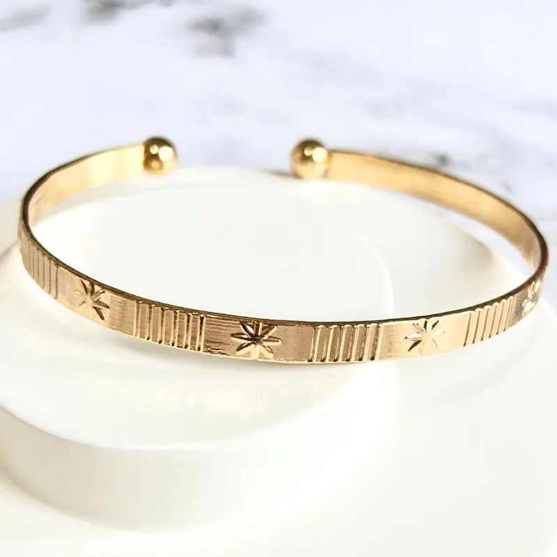 BRACELETE DETALHES ESCRAVA ABERTO