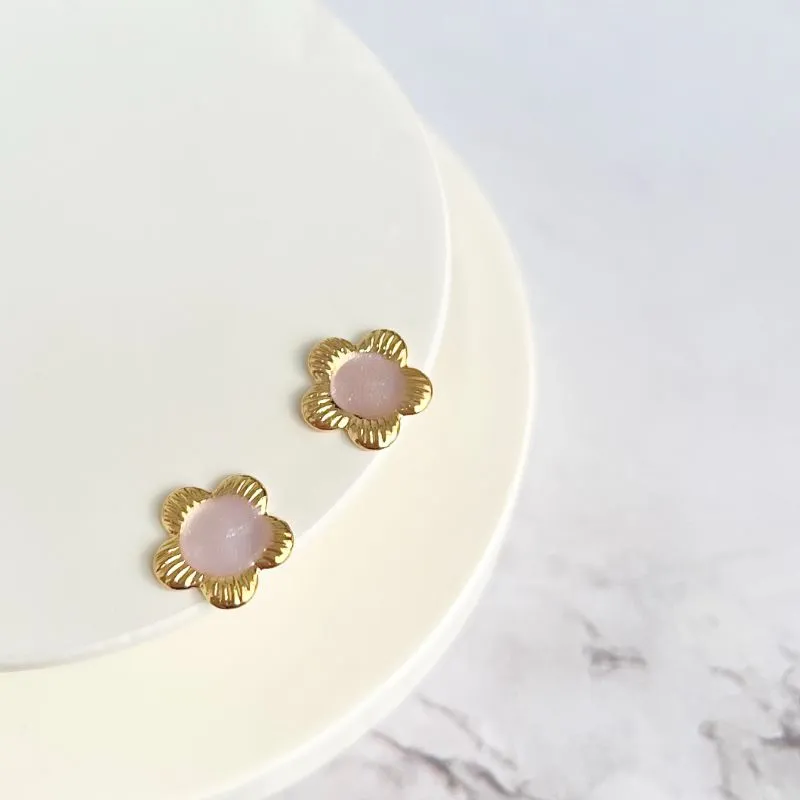 BRINCO FLOR ESMALTADA