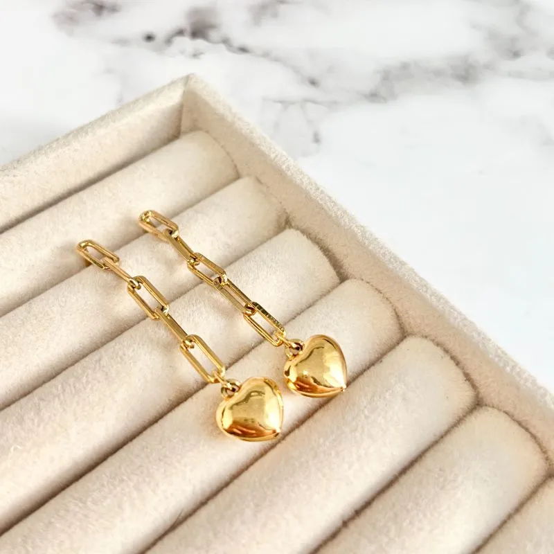 BRINCO LONGO CARTIER COM CORAÇÃO