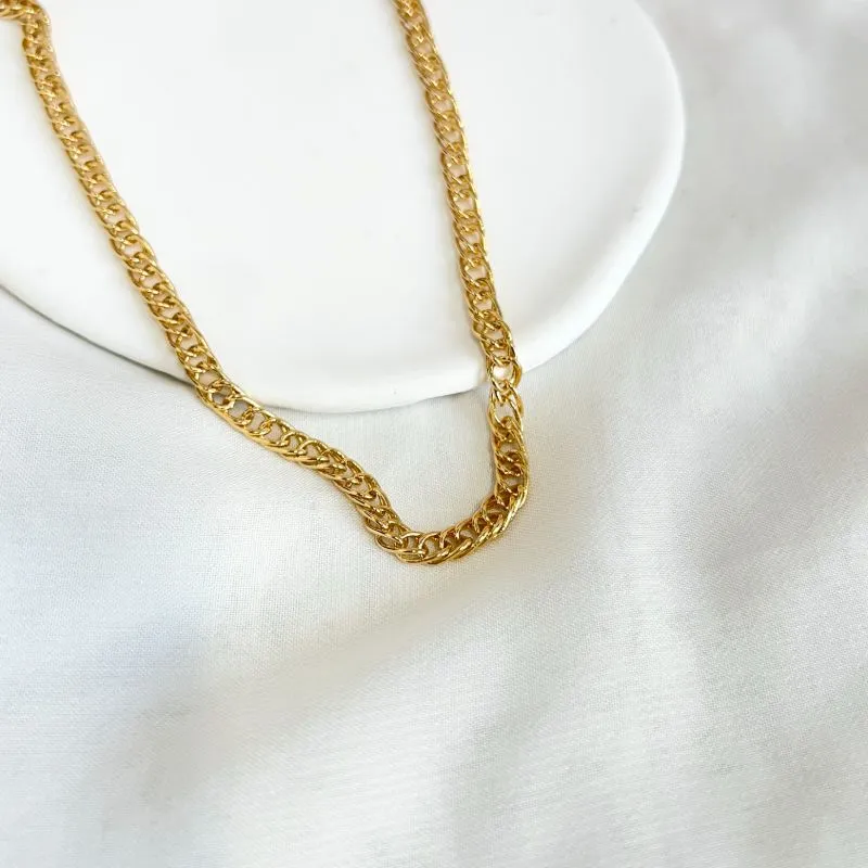 COLAR CHOKER 2 ELOS DUPLOS 40CM