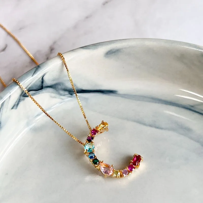 COLAR LETRAS COLORIDAS - C