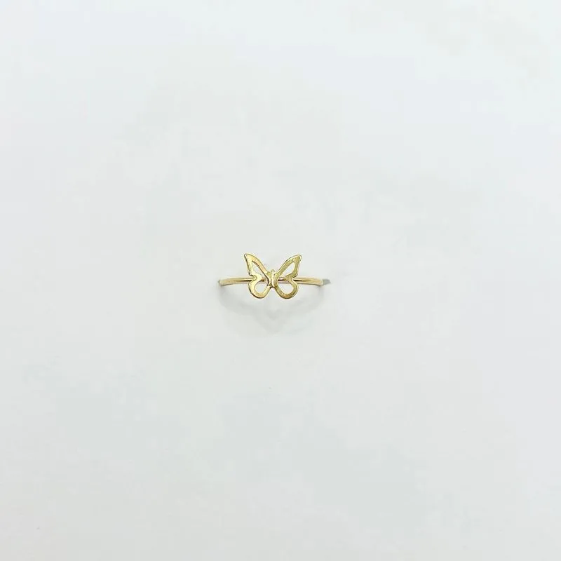 ANEL BORBOLETA VAZADA