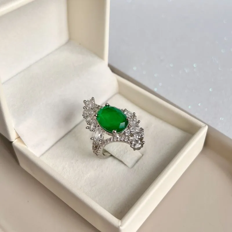 ANEL ELEGANTE VERDE ANEL ELEGANTE VERDE