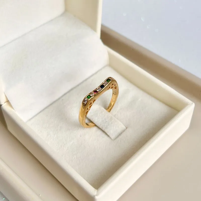 ANEL MICRO ZIRCONIAS COLORIDAS ANEL MICRO ZIRCONIAS COLORIDAS