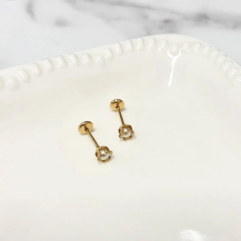 BRINCO BABY MINI PÉROLA COM 6 GARRAS