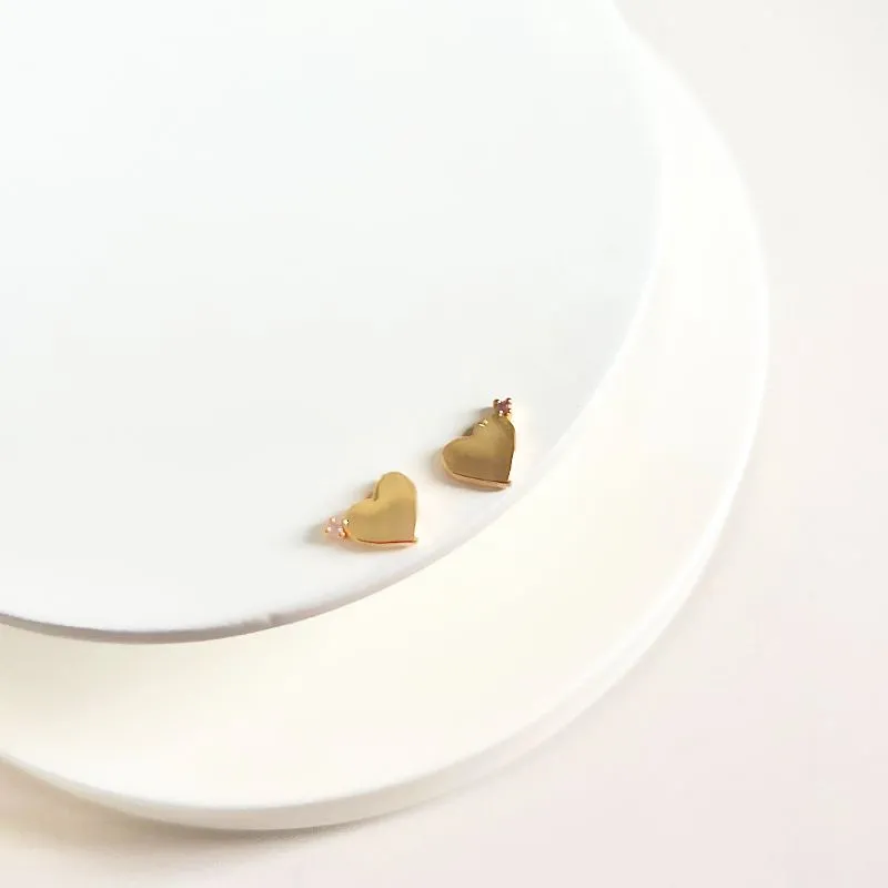 BRINCO CORAÇÃO COM PONTINHO DE LUZ