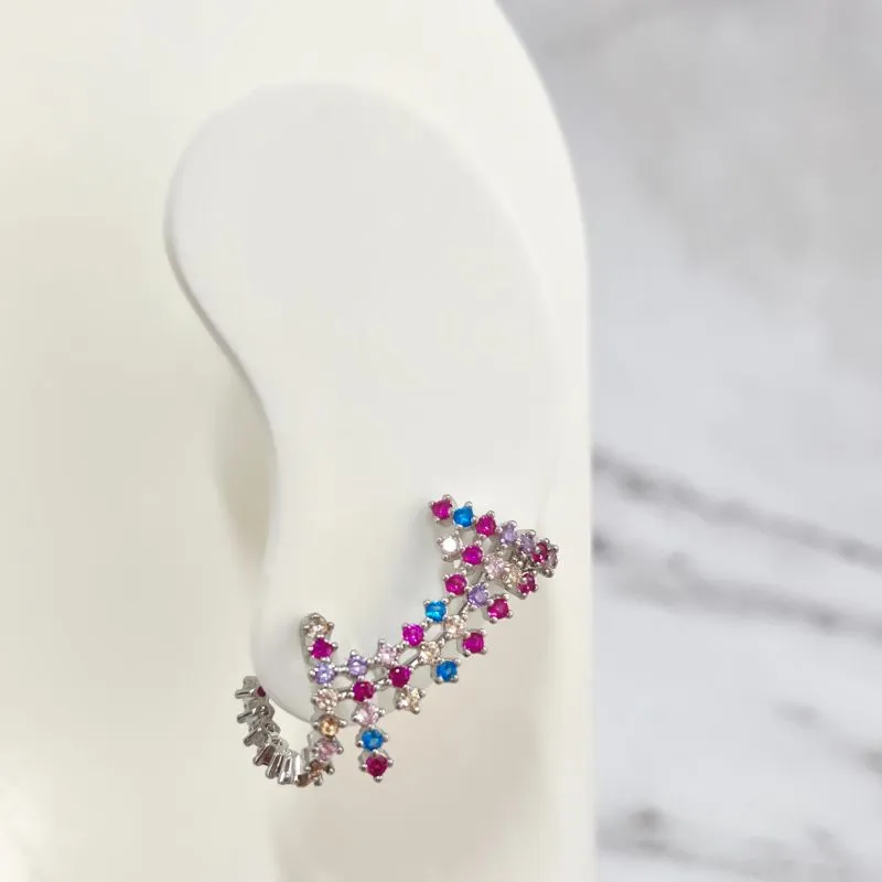 BRINCO EAR CUFF COLORIDO