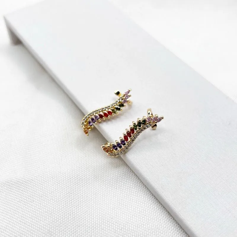 BRINCO EAR CUFF NAVETE COLORIDO