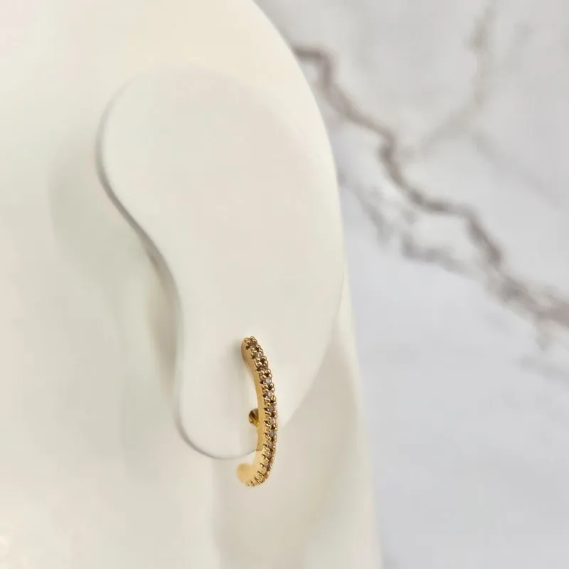 BRINCO EAR HOOK MICRO ZIRCONIAS