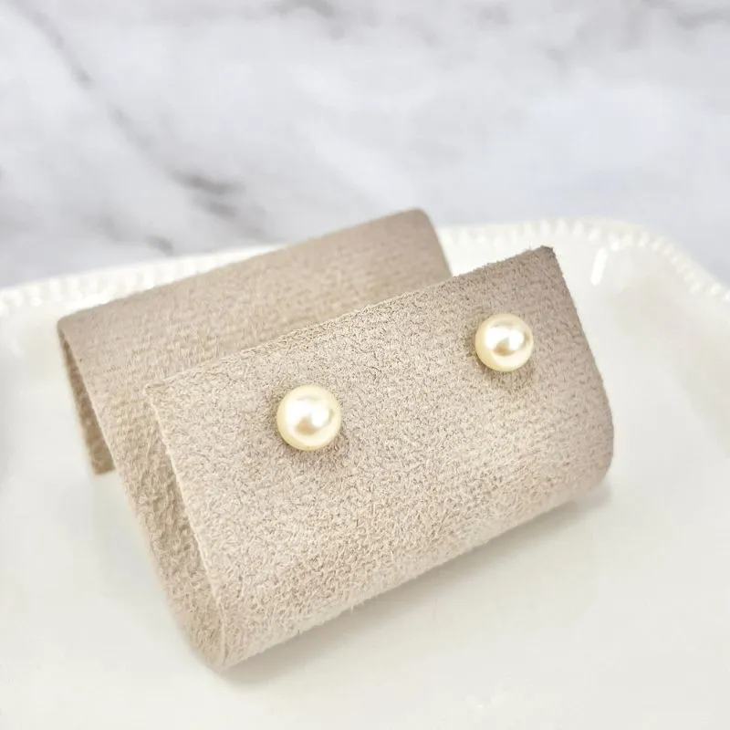 BRINCO PÉROLA AMARELA 8MM BRINCO PÉROLA AMARELA 8MM