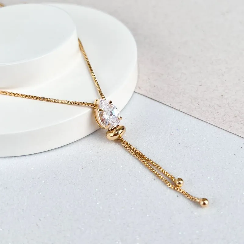 COLAR GRAVATINHA COM PINGENTE GOTA COLAR GRAVATINHA COM PINGENTE GOTA