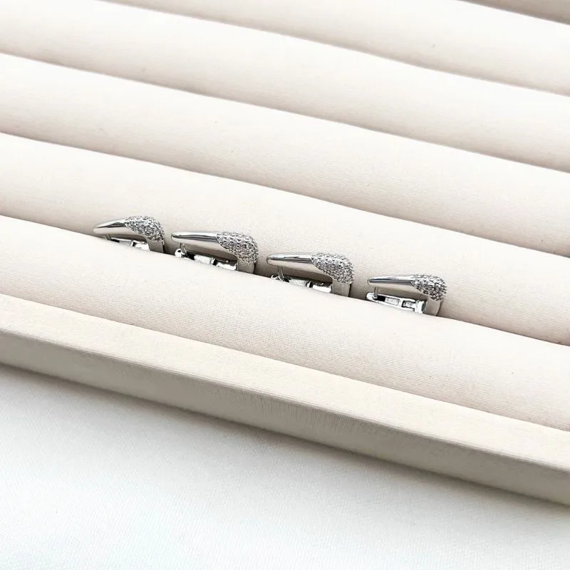 DUPLA BRINCO ARGOLA ARTICULADA MICRO ZIRCONIAS TRAPÉZIO DUPLA BRINCO ARGOLA ARTICULADA MICRO ZIRCONIAS TRAPÉZIO