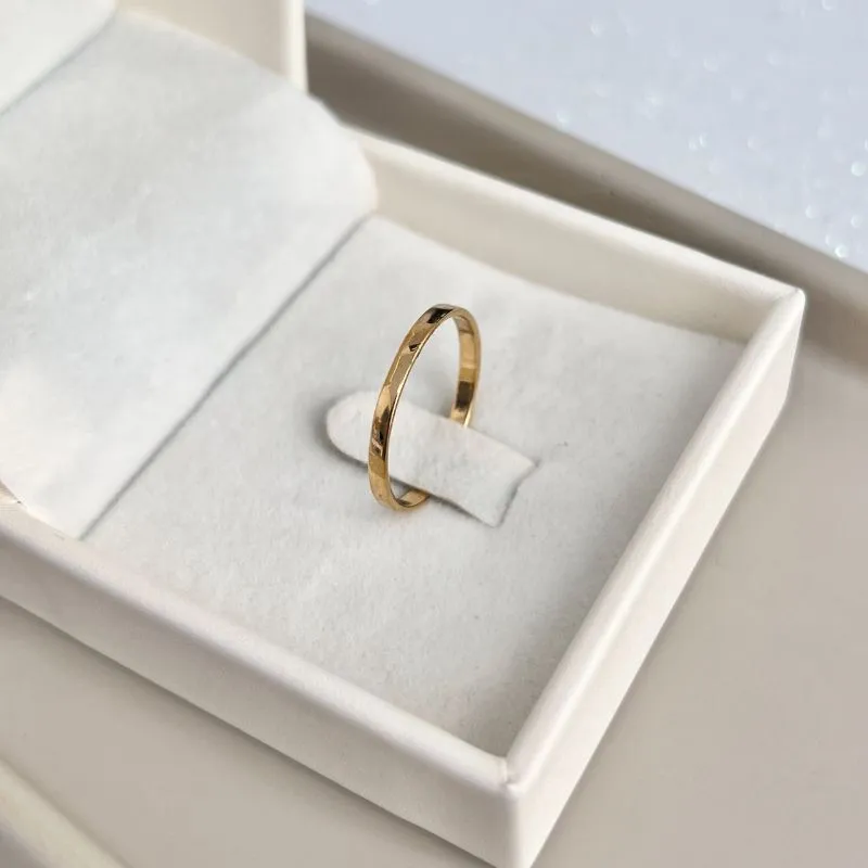 ANEL ALIANÇA RETA 2MM