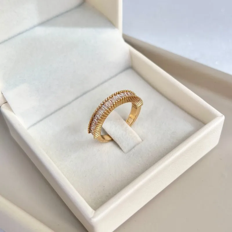 ANEL BAGUETE CRISTAL