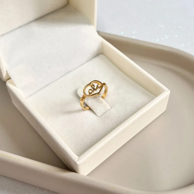 ANEL CORAÇÃO INFANTIL COM ABC