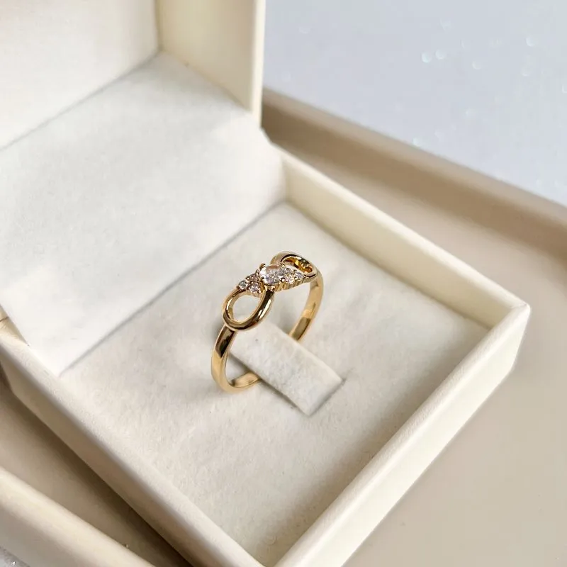 ANEL INFINITO COM PEDRARIA