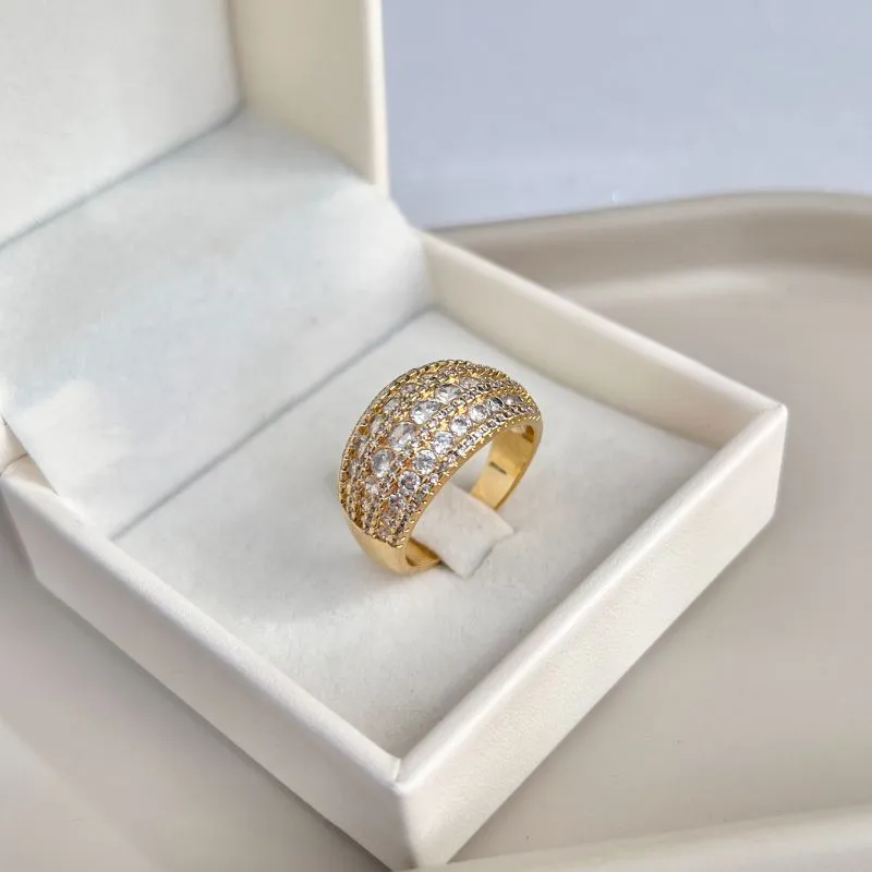 ANEL LUXO ZIRCONIAS CRISTAL