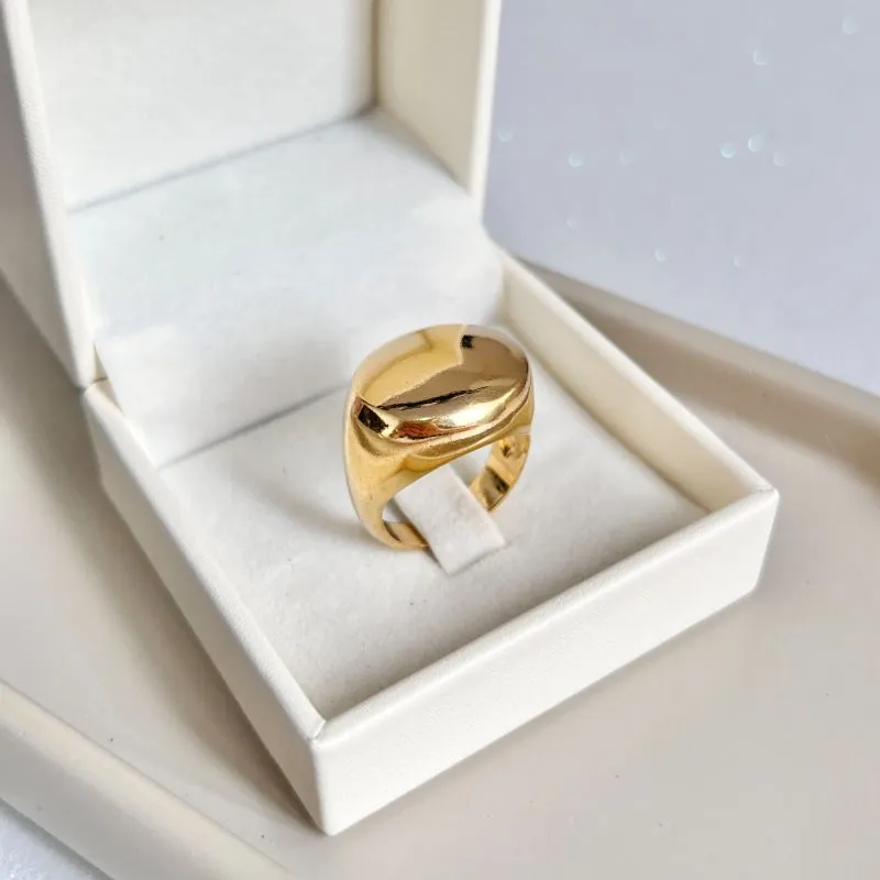 ANEL REDONDO GRANDE LISO