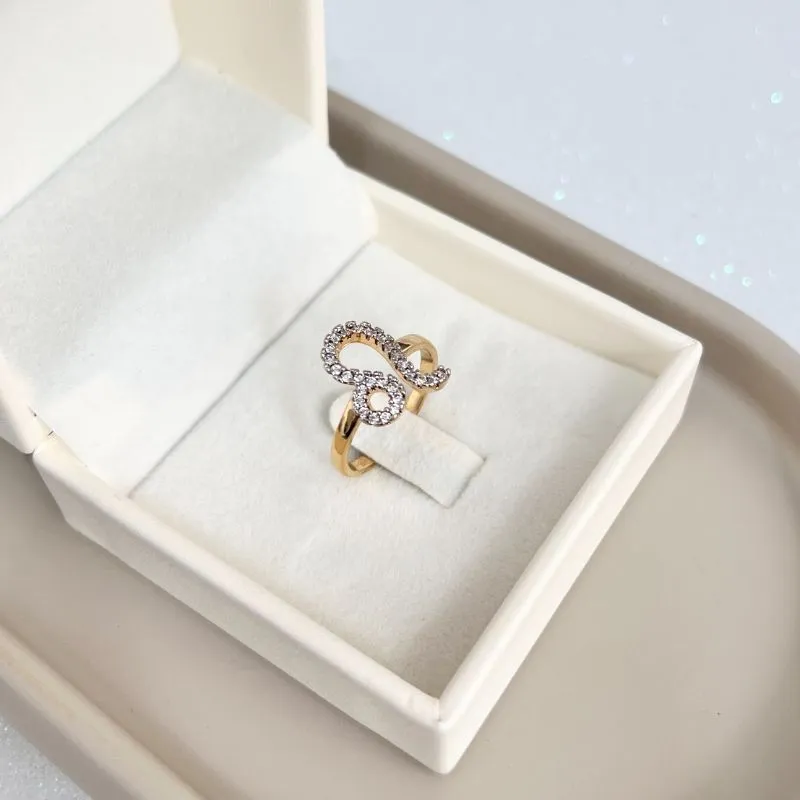 ANEL SIGNO CRAVEJADO - LEÃO