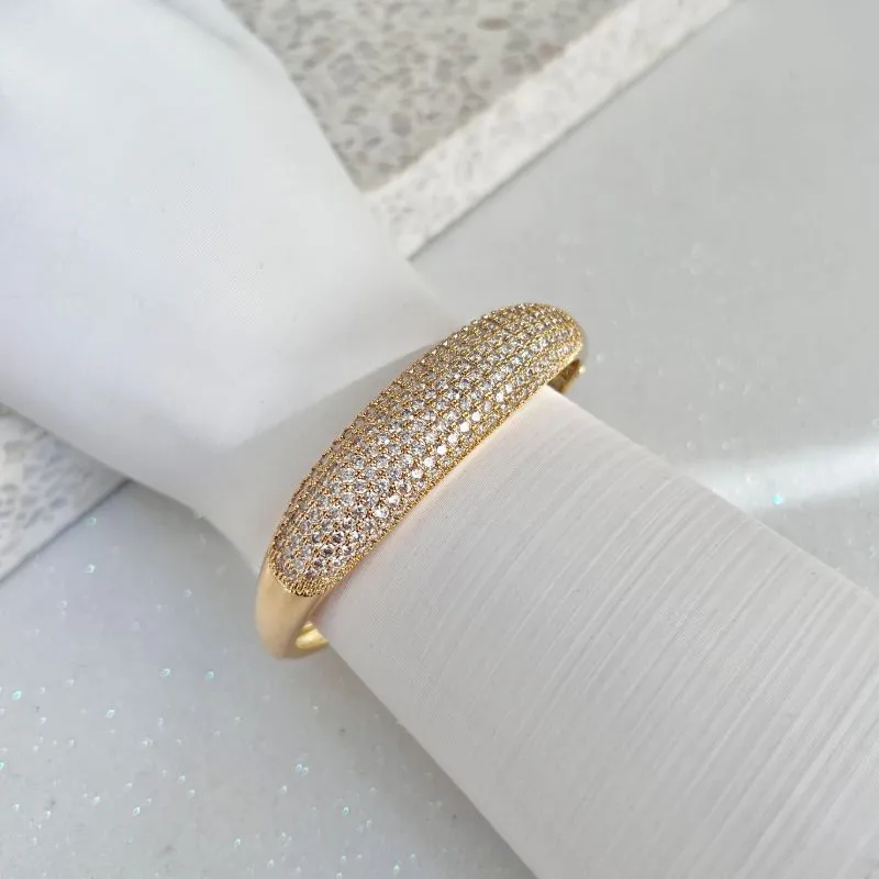 BRACELETE LUXO CRAVEJADO