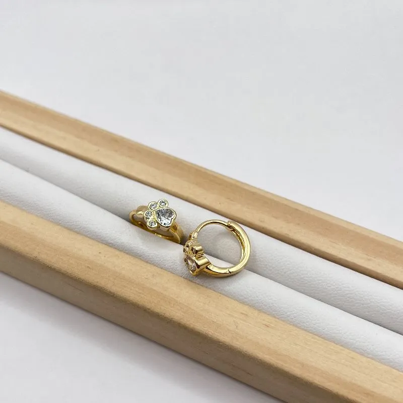 BRINCO ARGOLA ARTICULADA COM PATINHA PET