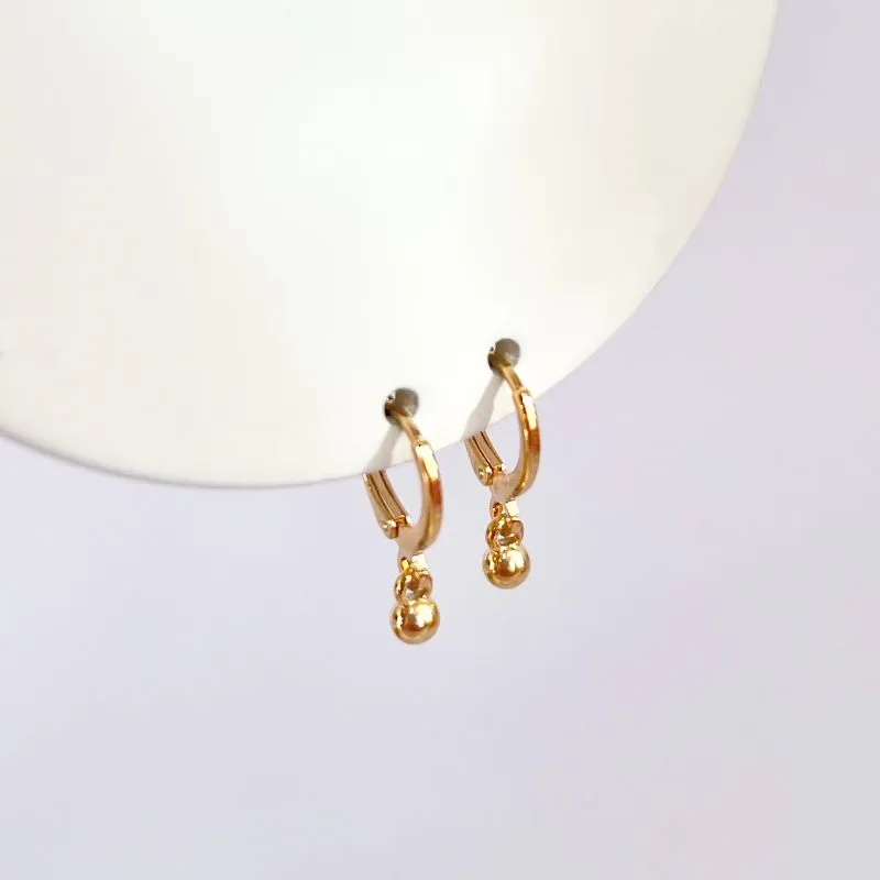 BRINCO ARGOLA CLICK MINI BOLINHA