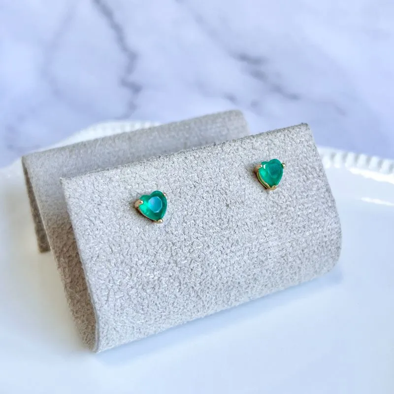 BRINCO MINI CORAÇÃO VERDE