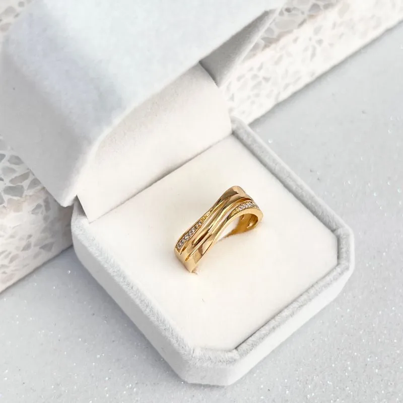 ANEL 3 FIOS COM MICRO ZIRCONIAS