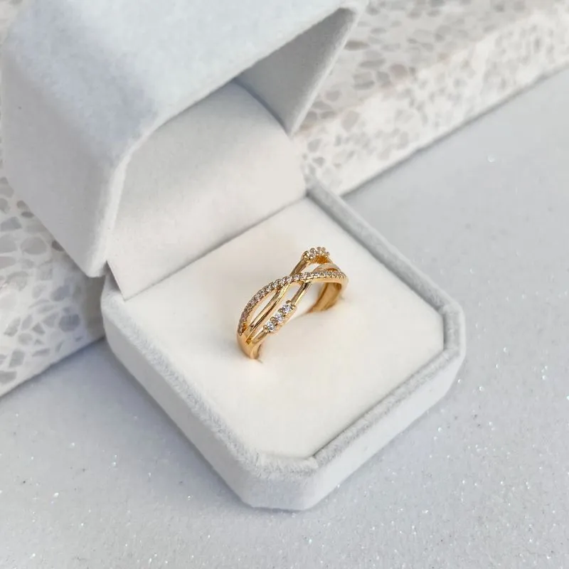 ANEL 3 FIOS E MICRO ZIRCONIAS