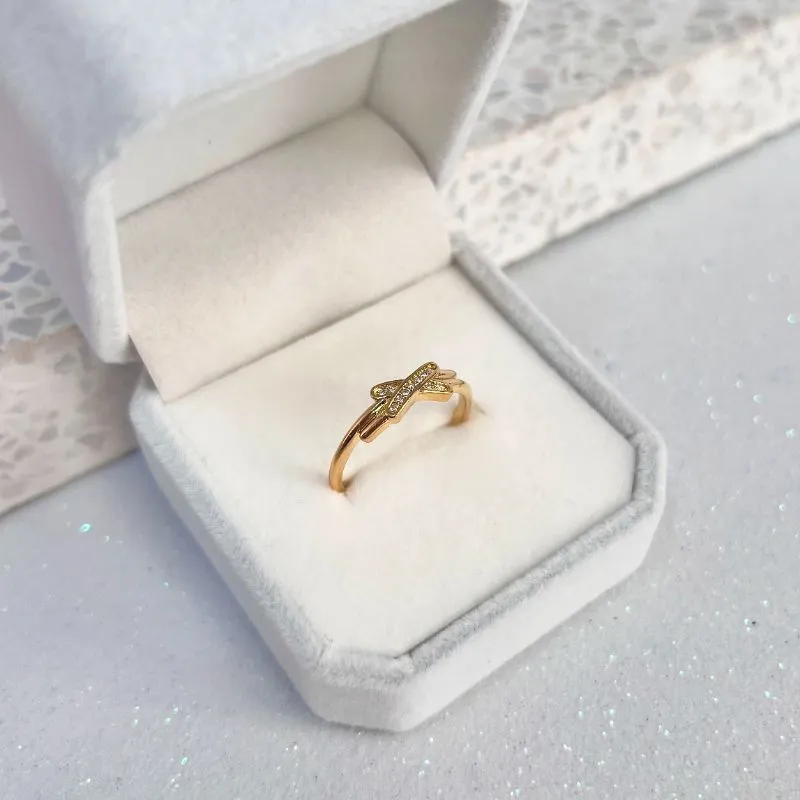 ANEL DELICADO COM X DE MICRO ZIRCONIAS