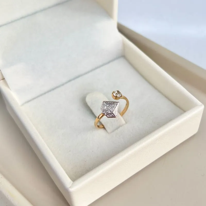 ANEL FALANGE AJUSTÁVEL DIAMANTE