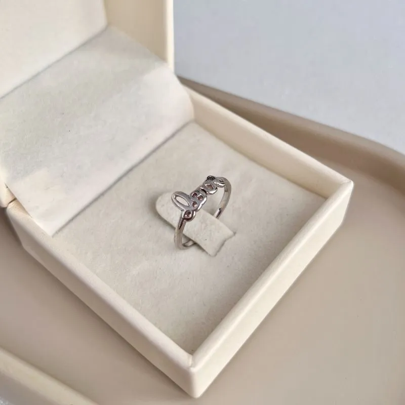 ANEL MANUSCRITO LOVE