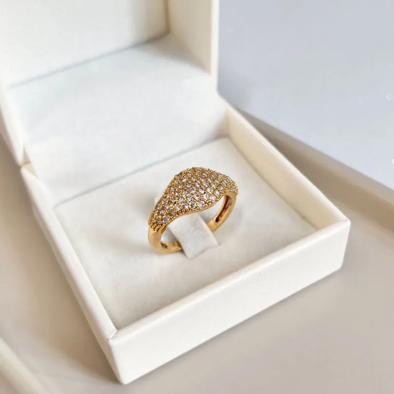 ANEL MEGA ZIRCONIAS CRISTAL