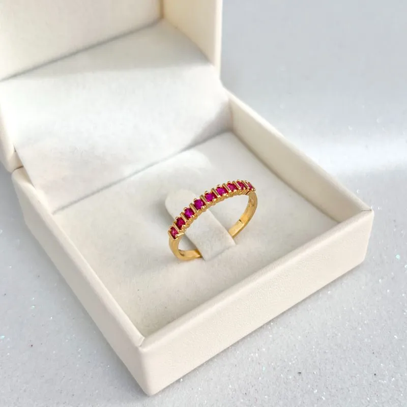 ANEL MEIA ALIANÇA PINK