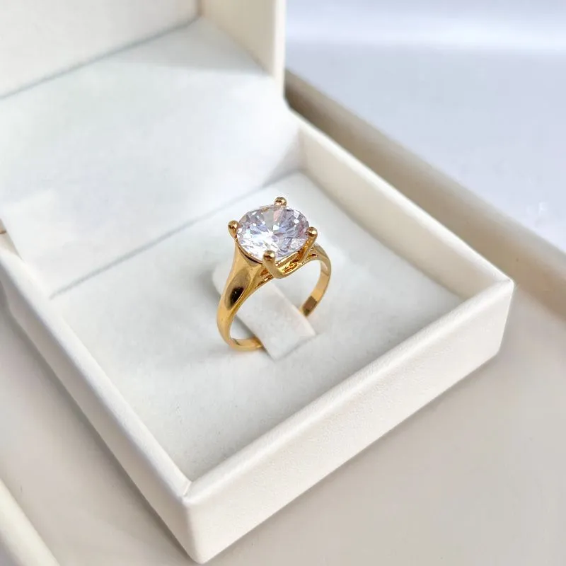 ANEL SOLITÁRIO 10MM