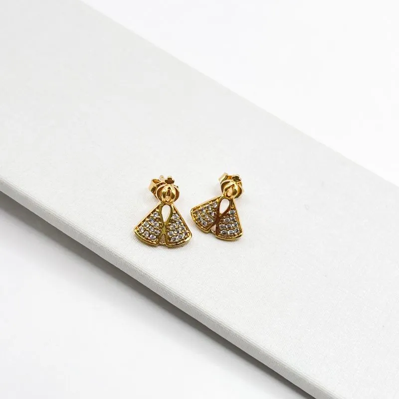 BRINCO NOSSA SENHORA CRAVEJADO