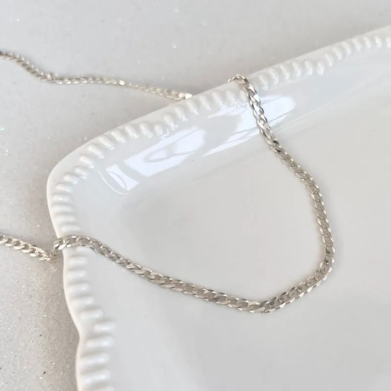 COLAR PRATA925 GRUMÊ F60 60CM